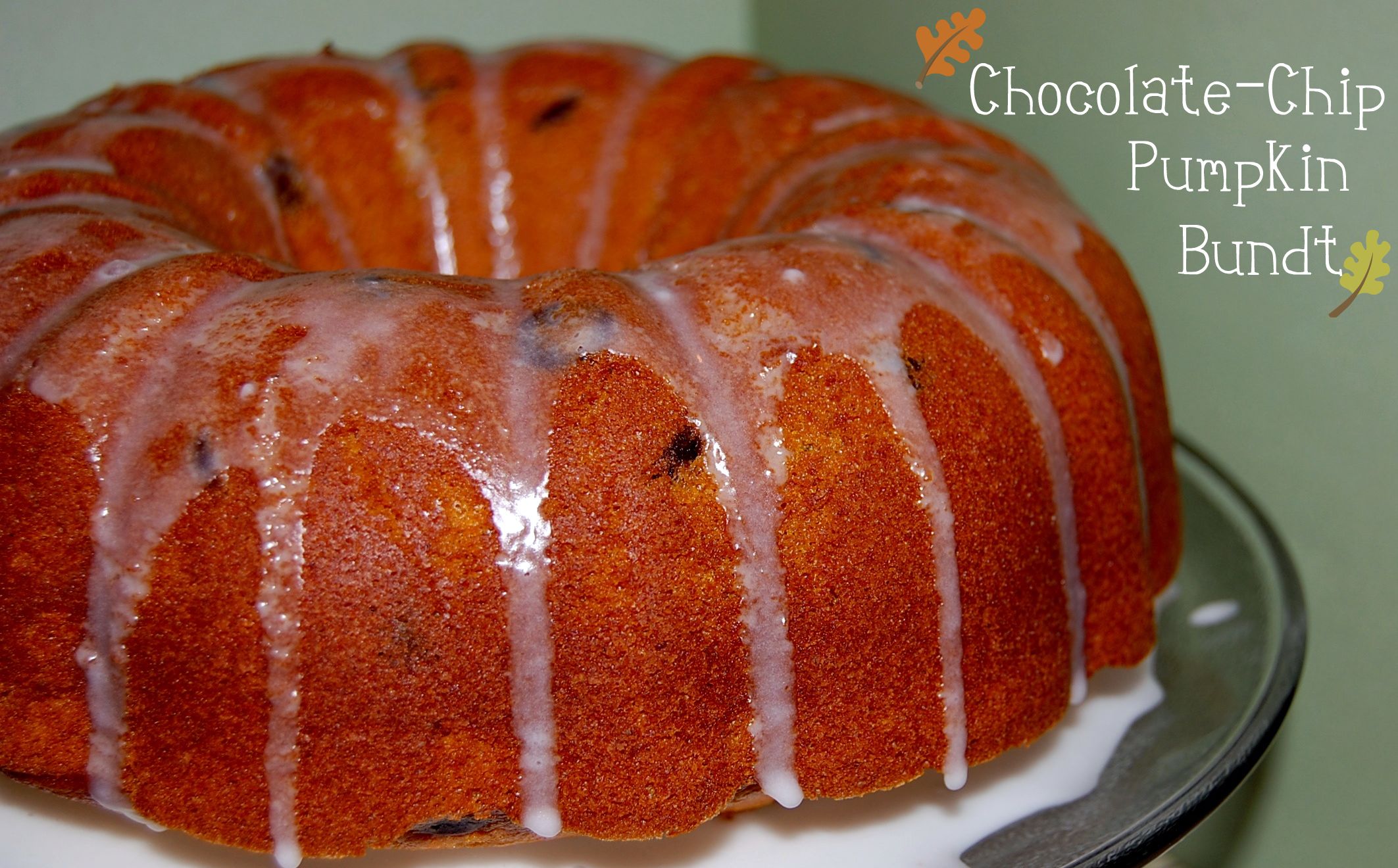 Chocolate Chip Pumpkin Bundt