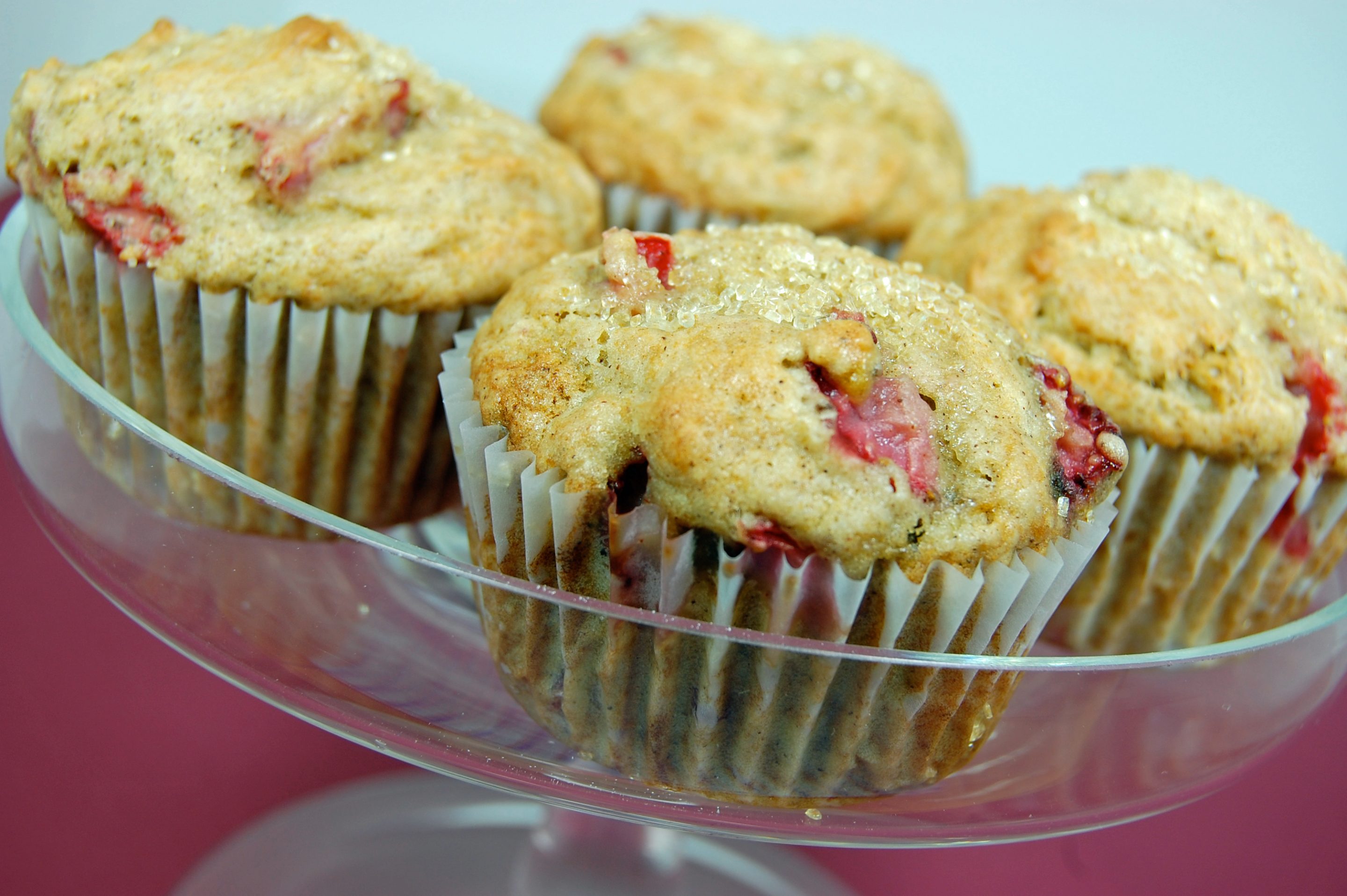 Strawberry-Banana Muffins