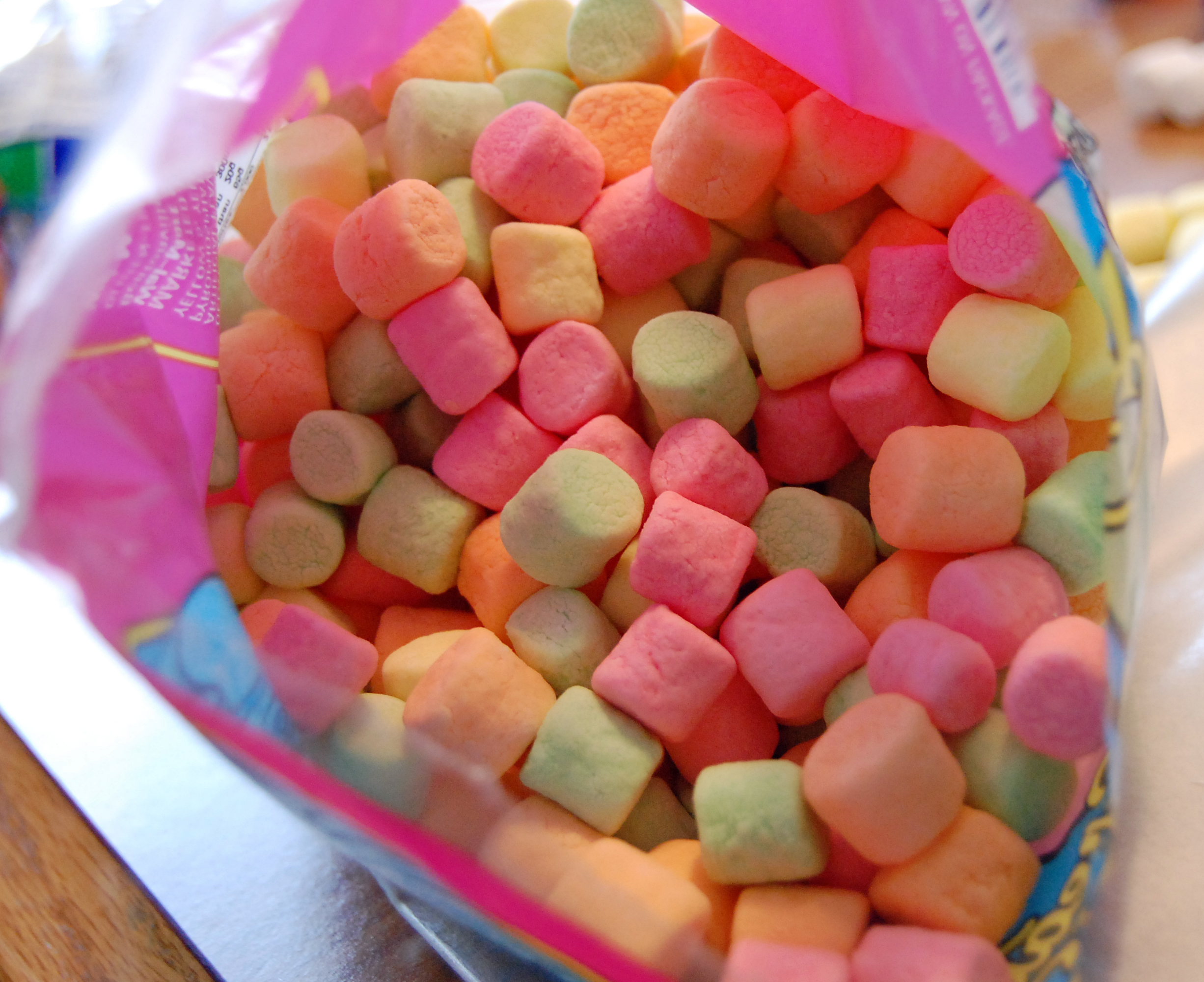 Multi-colored Marshmallows Multi-colored Marshmallows